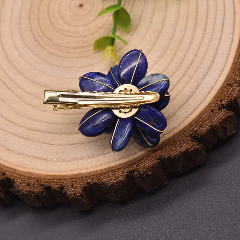 Flora Lapis Lazuli Jewellery Hair