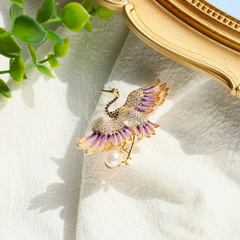 Swan Brooch