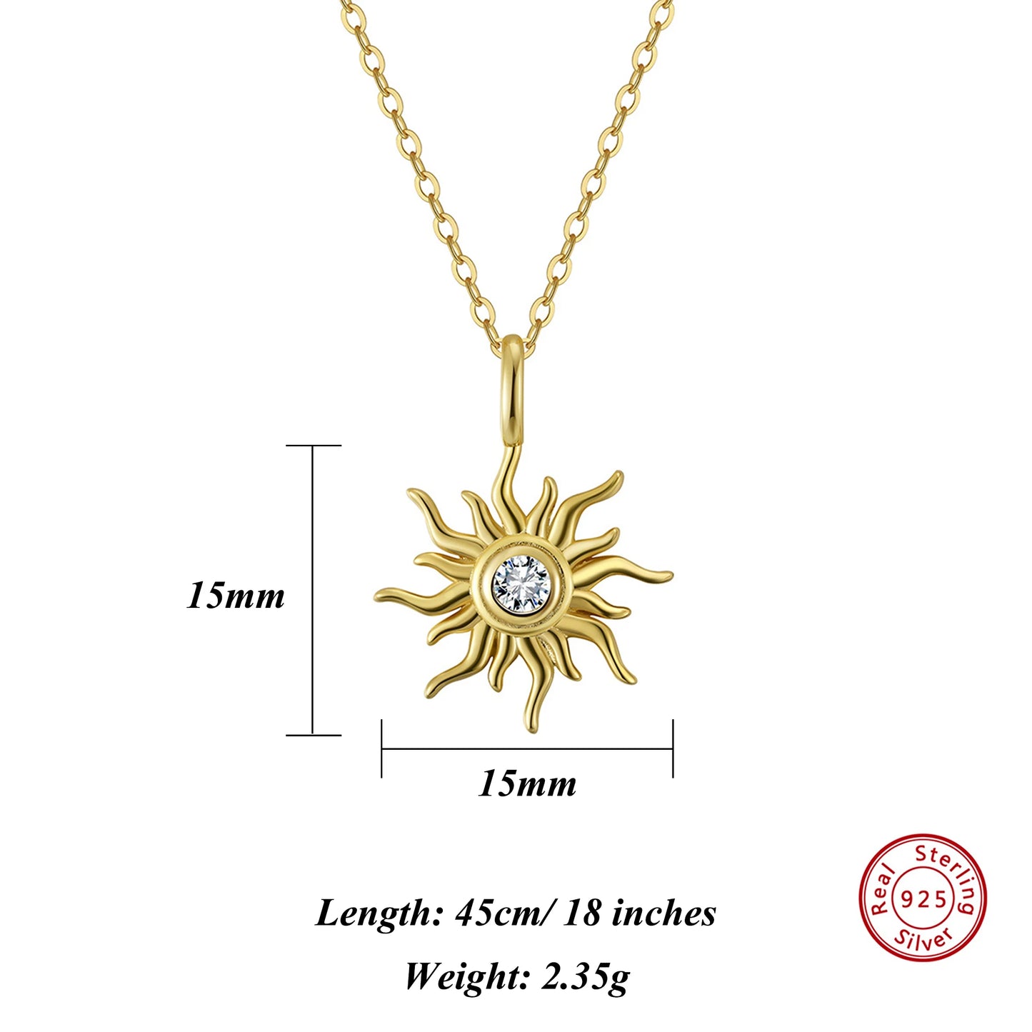 Décor Bezel Setting Necklace